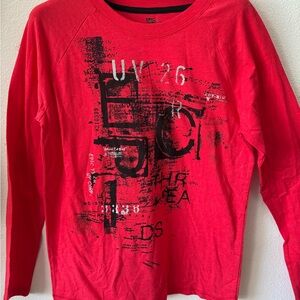 EPIC THREADS Kid’s Red Graphic Long Sleeve Shirt